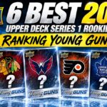 Best 2026 Upper Deck Series 1 Rookie Cards Young Guns
